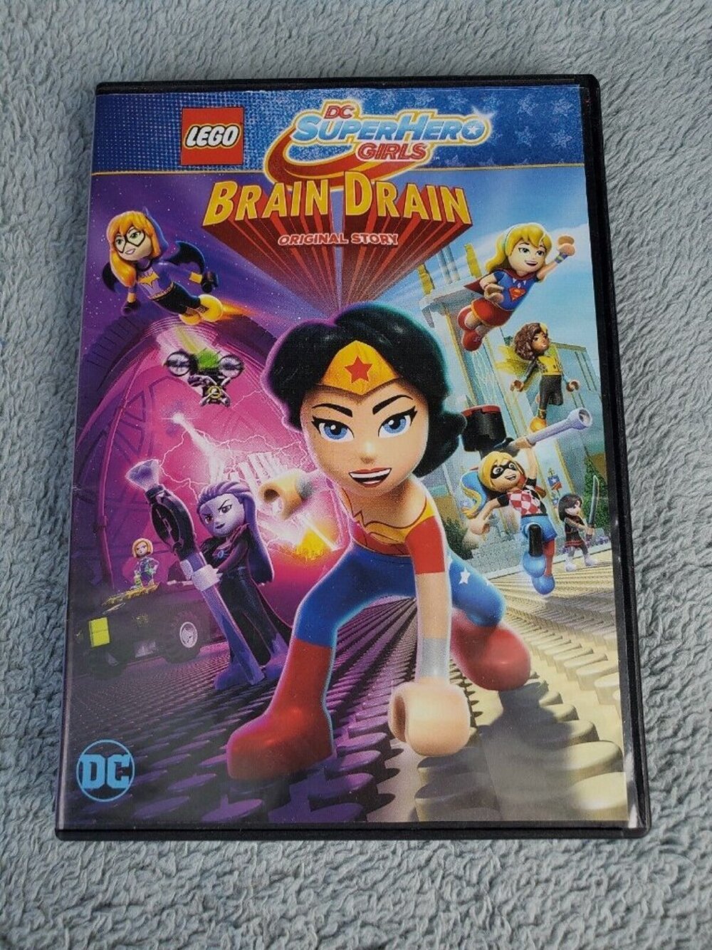 LEGO DC Super Hero Girls: Brain Drain - DVD By Ashlyn Selich - VERY GOOD